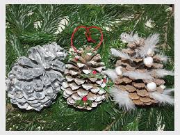 Ces jolies pommes de pin peintes en pastels conviendront à une pièce scandinave. Une Pomme De Pin 3 Suspensions De Noel