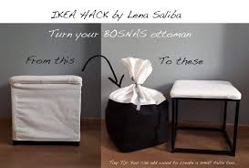 Pouf And Swouf 2 For The Price Of 1 Ikea Hackers Ikea Ottoman Ikea Hackers Ikea