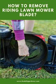 How to change the oil in your husqvarna lawn mower. How To Remove Riding Lawn Mower Blade