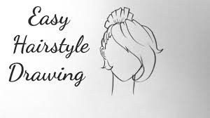 That's why you need to get it right when you're drawing a portrait of an actual person or a character in your i've created this tutorial to give you the basics of drawing hair using a few popular hairstyles as examples. How To Draw A Girl Hair Hairstyles Easy Drawing Cute Hairs Hairstyle Step By Step For Beginners Youtube