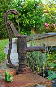 Paletten Wasserpumpe Garten Wasserspiel Garten Wasserbecken Garten