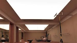 With the rotating arms, the light can be directed in the position that best fits your needs. Illuminated Stretch Fabric Ceiling Panels Evenly Lit With Led Light Sheet
