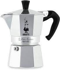 Constructed from food grade aluminium. Bialetti Moka Express Espressokocher Aluminium 3 Tassen Amazon De Kuche Haushalt