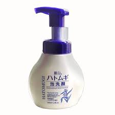 Sữa Rửa Mặt Y Dĩ Hatomugi The Facial Whip 160ml Chai Co Voi