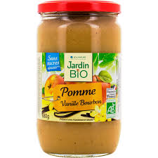 Compotes Pomme Vanille Bourbon Sans Sucres Ajoutes Jardin Bio Logique Le Bocal De 680 G A Prix Carrefour Vanille Bourbon Compote De Pomme Pomme