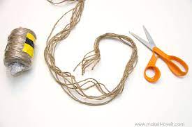 How To Make A Simple Rope Plant Hanger Rope Plant Hanger Diy Plant Hanger Crochet Plant Hanger
