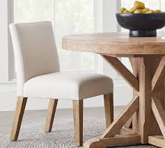 Photo courtesy of pottery barn®. Classic Upholstered Dining Chair Pottery Barn