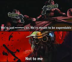 When You Drop Into The Hot Zone And The Only Weapon You Can Find Is A Mozambique Gamer Gaming Gamermemes Memes Funny Gaming Memes Titanfall Funny Games