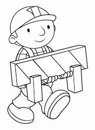 Terry vine / getty images these free santa coloring pages will help keep the kids busy as you shop,. Free Printable Bob The Builder Coloring Pages For Kids Coloring Pages For Kids Bob The Builder Kids Coloring Books