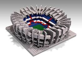 Le parc des princes est un stade emblématique en europe. Krivanek Parc Des Princes Lego Architecture Parc Des Princes Lego
