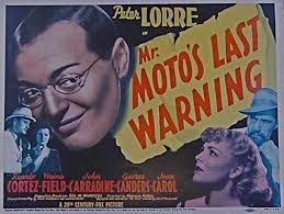 Classic Movie Ramblings: Mr Moto's Last Warning (1939)