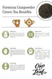 Formosa Gunpowder Green Tea Cup Leaf Cup Leaf Formosagunpowdergreentea Tea Tearecipes Tea Benefits Gunpowder Green Tea Benefits Tea Health Benefits