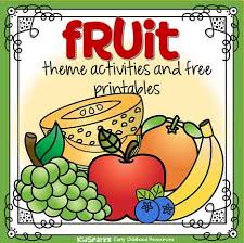 Fruit Theme Activities And Printables For Preschool And