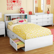 White twin platform bed with storage. White Twin Bed With Storage You Ll Love In 2021 Visualhunt