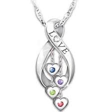 Our birthstone necklace for mom is just right for mothers day or any other occasion. Birthstone Necklace For Grandma 10 Personalized Necklaces With Grandkids Birthstones