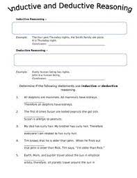 Inductive And Deductive Reasoning Warm Up By Alana Waller Tpt