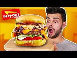 Recette D Un Big Burger In And Out Burger Secret Big Burgers Burger Sliders Recipes Burger
