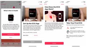 Apple Ecg App Setup Ecg App Apple Health Apple Watch Series