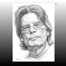 An artist draws himself as he draws himself !