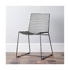 Tig Metal Dining Chair Reviews Crate And Barrel Metal Dining Chairs Dining Chairs Dining Room Chairs Modern