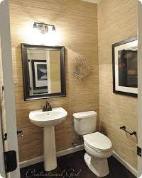 Model Crashing Townhouse Tours Centsational Style Bathroom Wallpaper Bathrooms Remodel Modern Bathroom