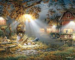 Buffalo games terry redlin the pleasures of winter 1000 pieces jigsaw puzzle 3+ day shipping 1000 piece dinosaur jigsaw puzzles for family, adults and kids, 26.8 x 19.2 in. America S Favorite Jigsaw Puzzles Terry Redlin Paintings Terry Redlin Country Art