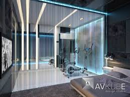 Fiber Optic Room Dividers Tanya Minina Gym Room Dream Home Gym Gym Interior