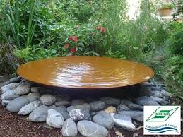 Economy 65cm Corten Komplettset Uberlaufend Wasserspiel Garten Brunnen Garten Wasserbecken Garten