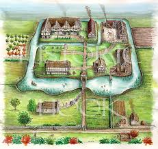 Medieval Manor Thinglink Medieval Medieval Houses Medieval Fantasy