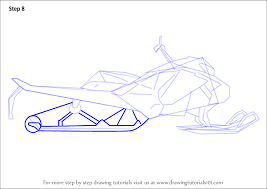 Motorcycle drawing we also have drawings of each of our motorcycle files is very realistic and highly detailed. Learn How To Draw A Simple Snowmobile Other Step By Step Drawing Tutorials