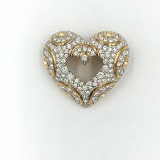 swarovski crystal brooch