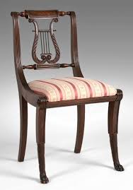 Http Www Antiques Com Vendor Item Images Ori Important Early 19th C American Federal New York Duncan Phyfe Lyre Back Hairy P Pretty Furniture Chair Furniture