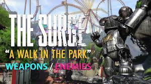 The base game contains 76 achievements worth 1,000 gamerscore, and there are 2 dlc packs containing 2 achievements worth. The Surge A Walk In The Park Dlc Enemies Weapons Fextralife