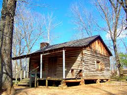 Detail of pioneer log cabin. One Room Pioneer Log Cabin Photograph By Kathy White