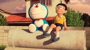 Ia dikirim untuk memperbaiki kehidupan nobita agar keturunannya. Stand By Me Doraemon Movie Hd Widescreen Wallpaper Doraemon And Nobita Illustration 1080p Wallpap Doraemon Wallpapers Cartoon Wallpaper Hd Doremon Cartoon