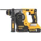 DCH273P2 20V MAX XR Lithium-Ion Cordless 1-inch SDS-plus Brushless L-Shape Concrete/Masonry Rotary Hammer w/ (2) Batteries 5Ah DEWALT