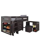 Madison Collection All-in-One Single/Twin Size Loft Bed CorLiving