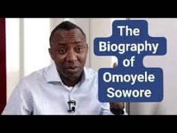 Omoyele sowore full biography and profile full name: The Biography Of Omoyele Sowore Released By Dss Youtube
