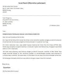 Surat rasmi rayuan surat pinterest via www.pinterest.com. Format Surat Kiriman Rasmi Untuk Berhenti Kerja Surat R