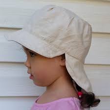 Adjustable Reversible Natural and White Linen Sunhat, Legionnaire Hat,  Legionnaire Cap