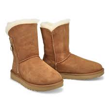 Ugg Women S Bailey Zip Short Boot Chestnut Softmoc Com
