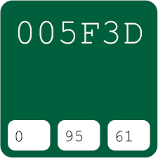 Ruas yang wajib ditandai *. Dulux Emerald Delight 1 005f3d Hex Color Code Rgb And Paints