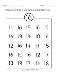 Free Number Fourteen Worksheets For Kindergarten Free Preschool Worksheets Numbers Preschool Preschool Worksheets
