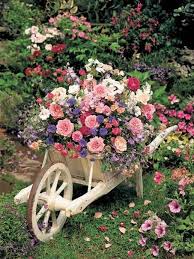 Design Of English Garden Decor Garden Decor Ideas Garden Landscape Home Makeover Project Idea Pin Flower Garden Design Flower Planters Wheelbarrow Planter