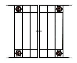 Check spelling or type a new query. Panacea Rosette Fence Gate 71 X 93cm Rust Ebay