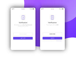 Otp Verification Screen Health App Design Login Page Design Otp