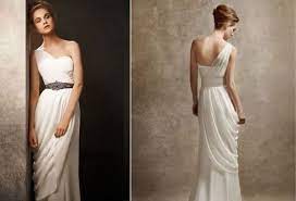 Vera Wang David S Bridal Grecian Style Wedding Dress Grecian Style Wedding Dress Grecian Wedding Dress Davids Bridal Wedding Dresses