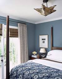 From Small To Spacious Blue Bedroom Walls Slate Blue Bedrooms Blue Bedroom