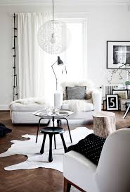 Nordic Sense Sensibility White Living Room Home Living Room Interior Design