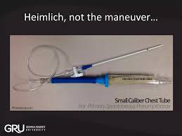 Image result for Small Caliber Chest Tube